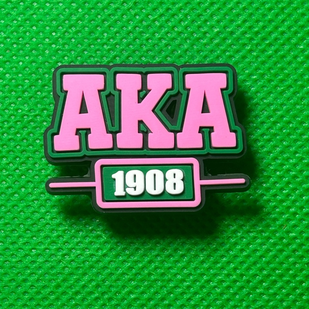 🌼 (5/$10 or 10/$15) NEW “Alpha Kappa Alpha” Croc Charm Collection